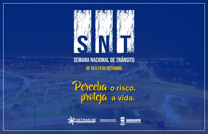 Semana Nacional de Trânsito 2020 em Sergipe