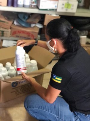 Emdagro faz apreensão de agrotóxicos clandestinos em Aracaju