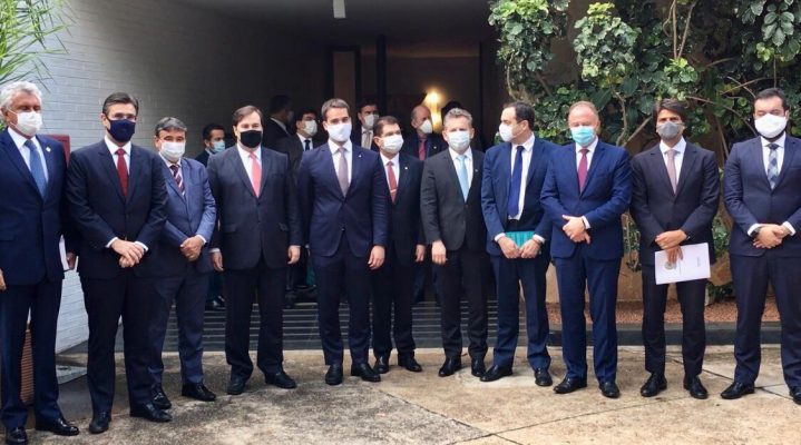 Governo de SE participa de diálogo com o presidente da Câmara, Rodrigo Maia