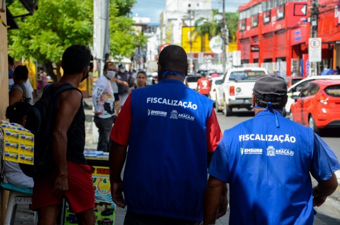 PMA organiza operação para a melhoria da mobilidade no Centro de Aracaju