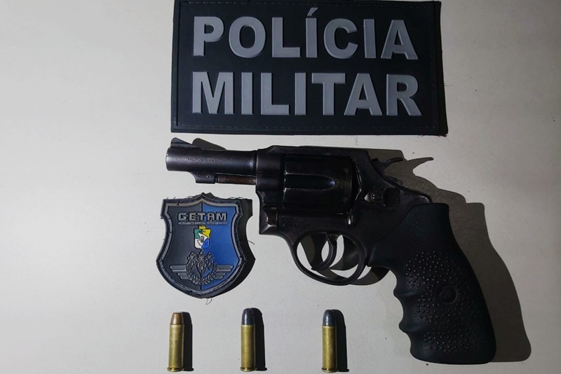 Getam prende suspeito por porte ilegal de arma de fogo na capital