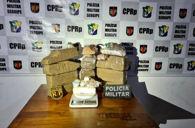 Polícia Militar apreende cerca de 9,5Kg de maconha na Zona Sul da Capital