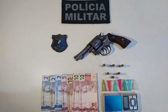 Getam prende suspeito por porte ilegal de arma de fogo