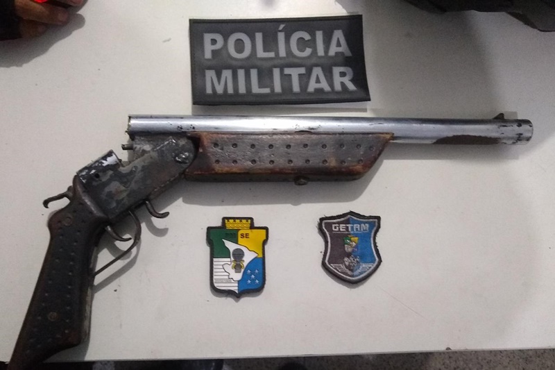 Getam apreende arma de fogo artesanal em Nossa Senhora do Socorro/SE