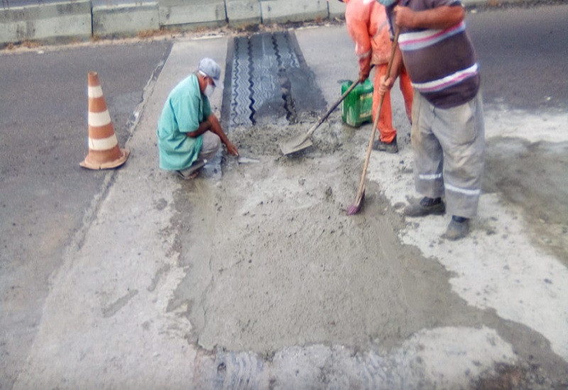 DER realiza manutenção na Ponte Aracaju/Barra dos Coqueiros