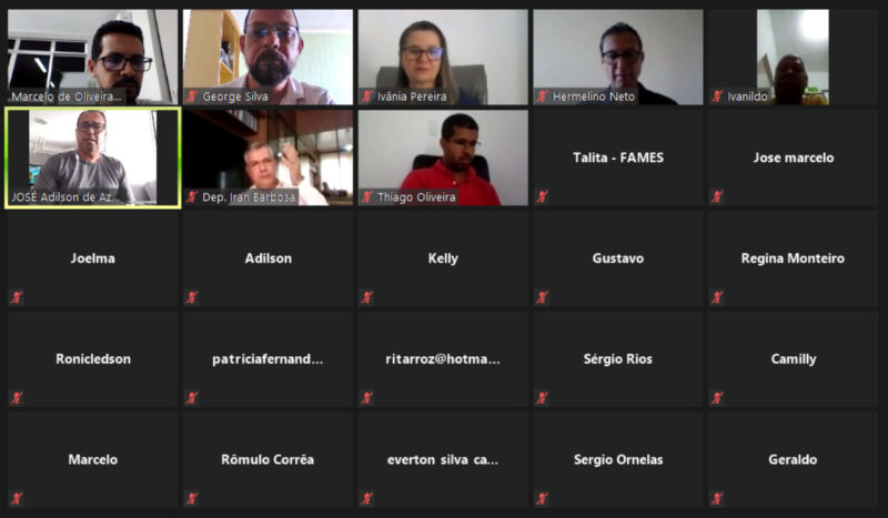 Iran Barbosa participa de reunião contra o fechamento de agências do BB