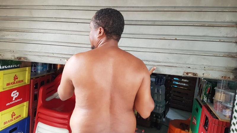 Bar no 18 do Forte é arrombado e proprietário pede segurança