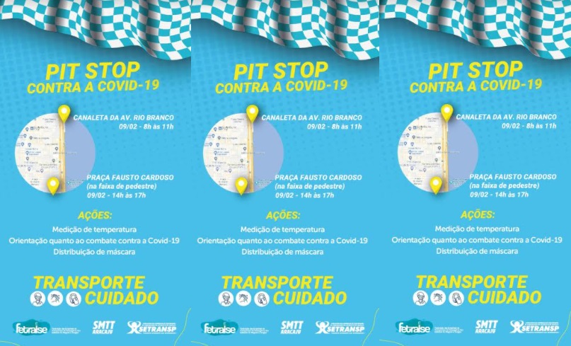 Fetralse realiza Pit Stop Transporte Cuidado em Aracaju