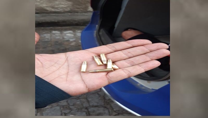 Homem é preso suspeito de vender munições de arma de fogo em Própria