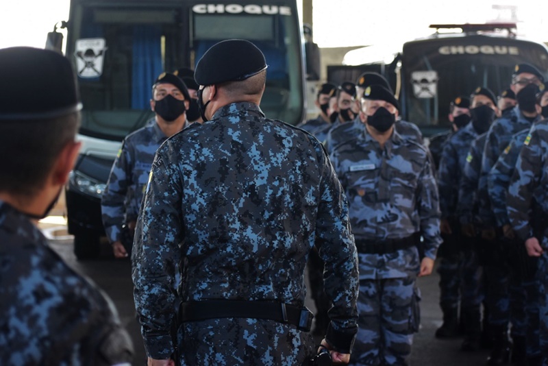 Batalhão de Choque da PM de Sergipe tem novo uniforme