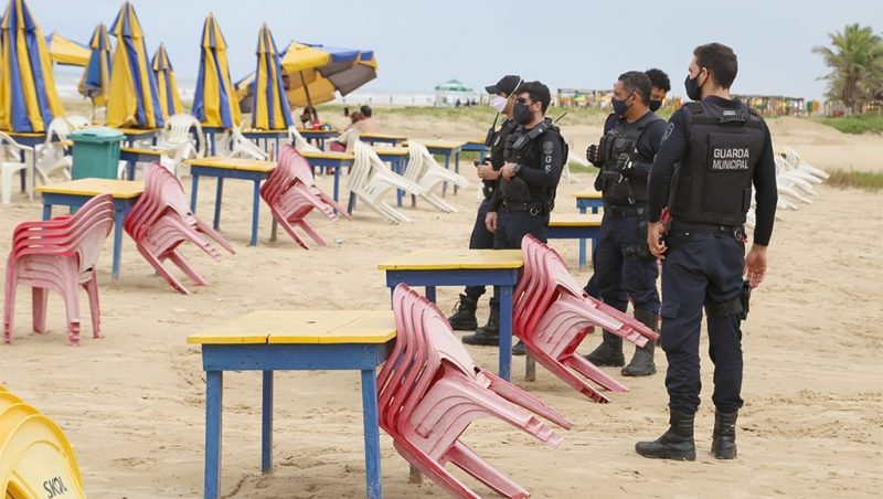 PMA manteve ação de fiscalização na faixa litorânea neste domingo, 23