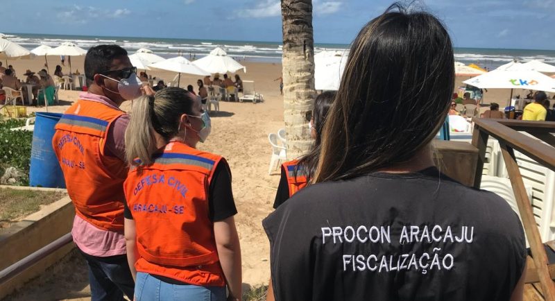 Força-tarefa fiscaliza toda a extensão litorânea neste sábado, 29