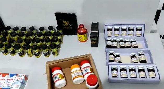 Anabolizantes enviados pelos correios do RJ e apreendido pela Polícia Civil de SE