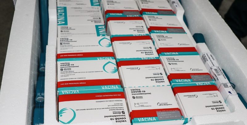 Sergipe recebe mais doses da vacina AstraZeneca