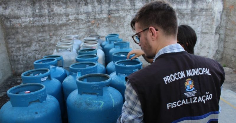 Procon disponibiliza pesquisa comparativa de preços do gás de cozinha
