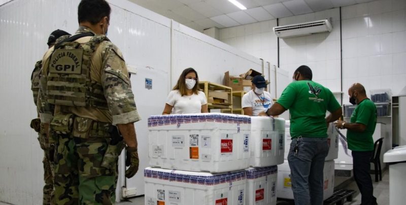 Sergipe recebe 25.740 vacinas da Pfizer nesta terça-feira, 8