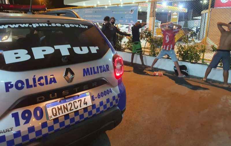 Suspeito é preso pelo BPTur com maconha na Zona Sul da Capital