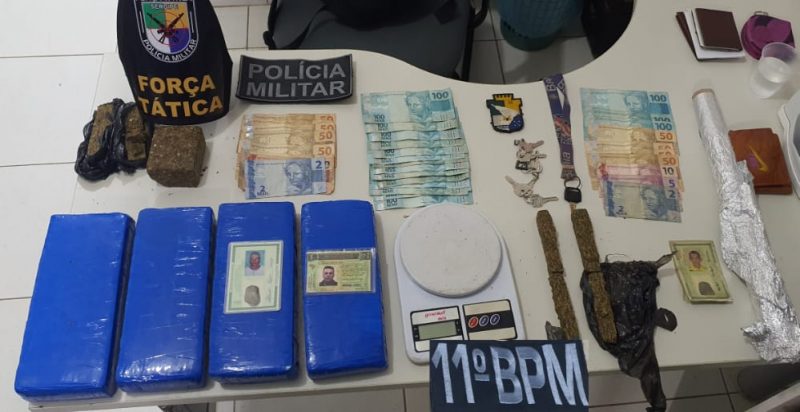 Suspeito é preso com 100g de Maconha no município de Tobias Barreto/SE