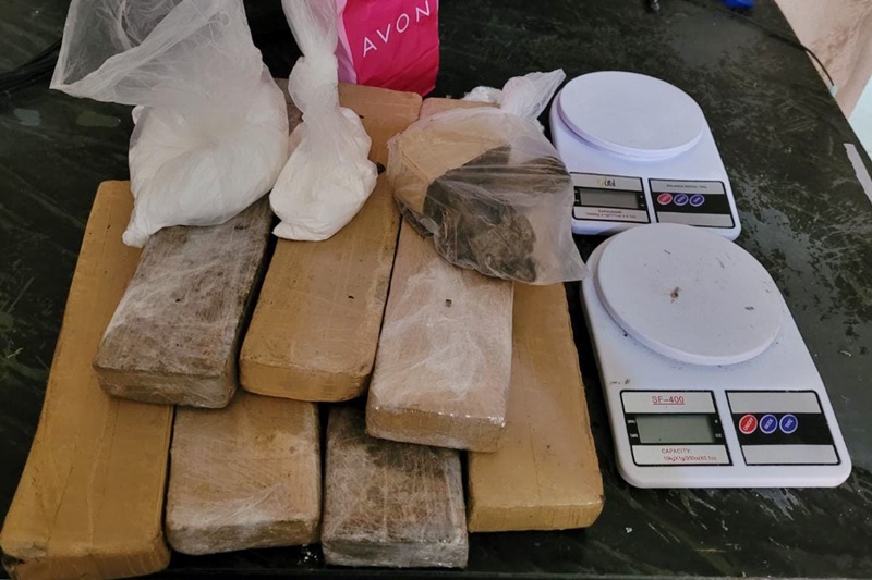 Polícia prende suspeito e apreende 6Kg de drogas em Nossa Senhora do Socorro