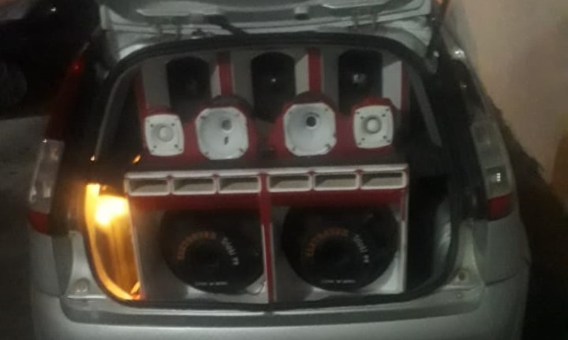 Polícia apreende som por perturbação de sossego no município de Porto da Folha