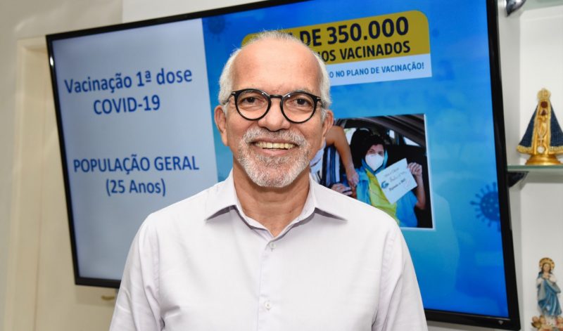 Aracaju vacinará população de 25 anos contra covid-19 neste sábado, 7