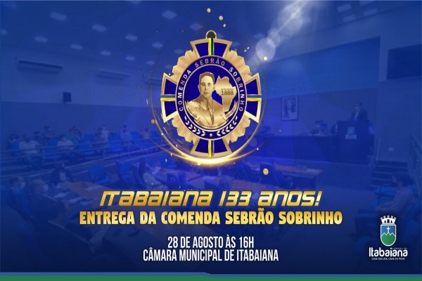 Quatro personalidades de Itabaiana recebem a Comenda Sebrão Sobrinho