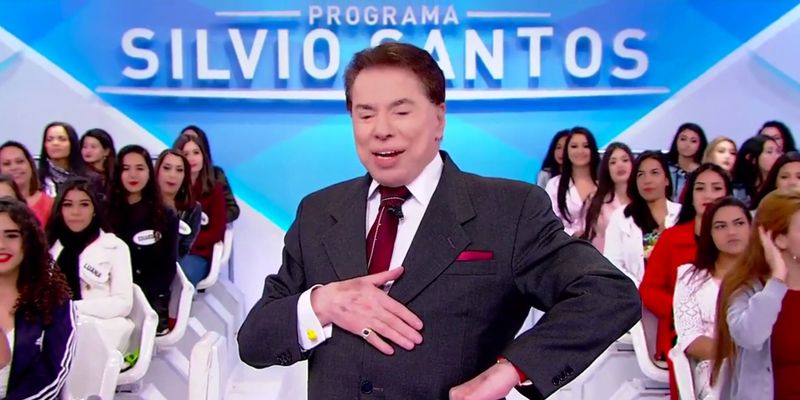 Silvio Santos testa positivo para covid-19 e é hospitalizado