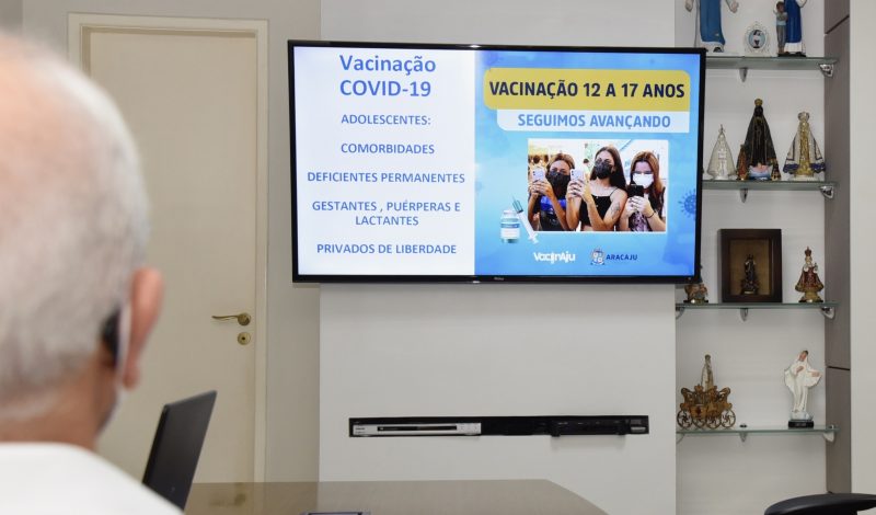 Aracaju vacinará adolescentes com comorbidades a partir deste sábado, 4