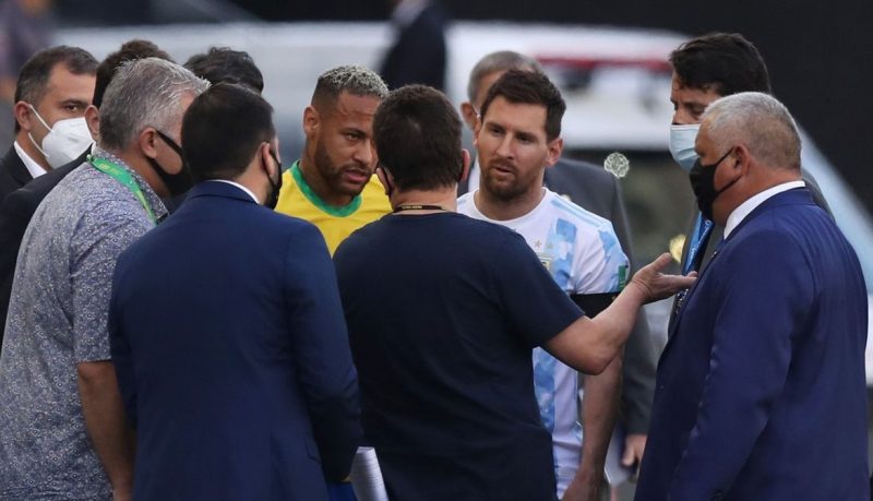 Anvisa paralisa jogo entre Brasil e Argentina pelas Eliminatórias