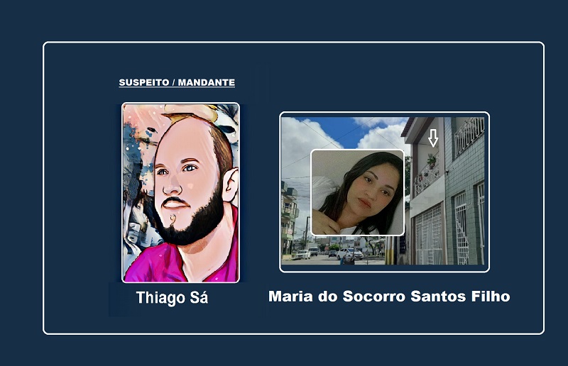 Mandante da morte de Maria do Socorro é  preso e assassino continua foragido