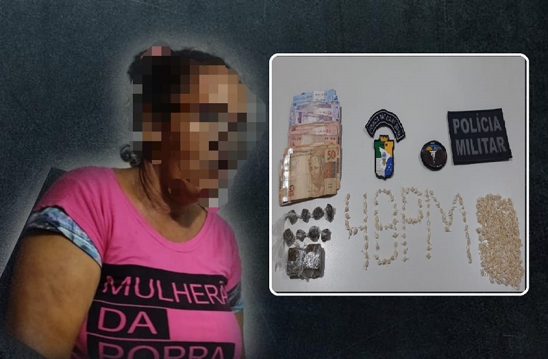 Mulher e dois homens são presos com Crack em Canindé do São Francisco