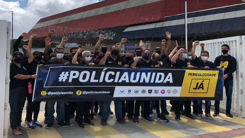 Movimento Polícia Unida deflagra “Operação Tolerância Zero” em frente a Central de Flagrantes