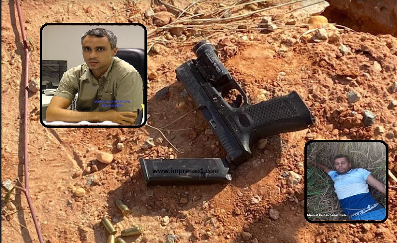 Arma usada na tentativa de homicídio contra delegado é encontrada