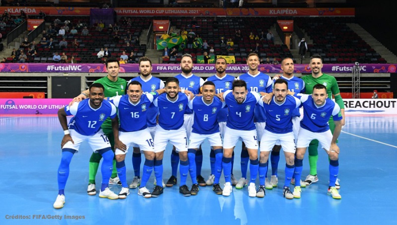 Seleção Brasileira de Futsal enfrenta a República Tcheca pela segunda rodada da Copa do Mundo