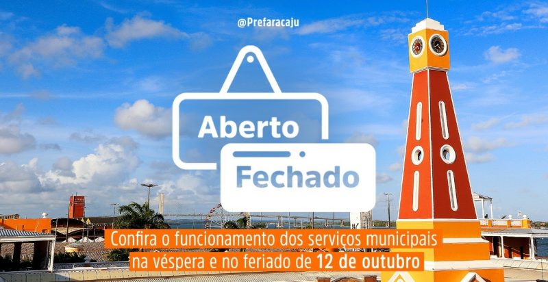 Confira o funcionamento dos serviços municipais na véspera e no feriado da Padroeira