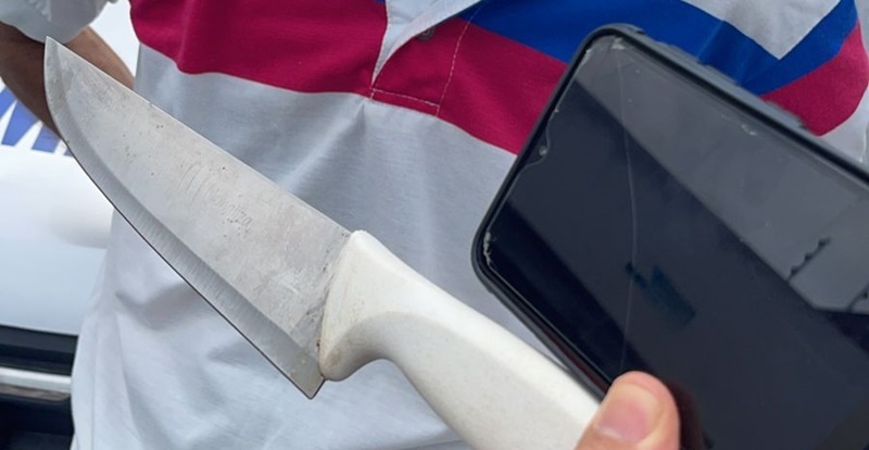 Polícia prende assaltante de estudantes no bairro Getúlio Varga