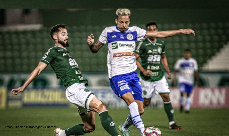 Confiança vence o Guarani pela Série B do Brasileiro 2021