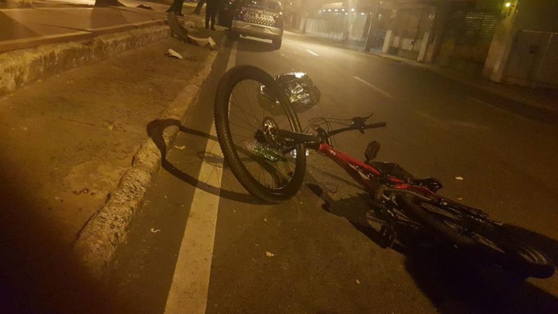 Ciclista morre após colisão com um veículo na Av Coelho Campos