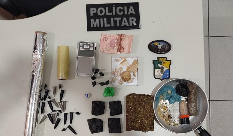 Polícia fecha ponto de venda de drogas em Poço Redondo