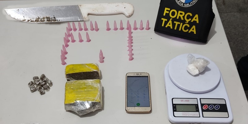 Polícia prende traficante no bairro Jabotiana