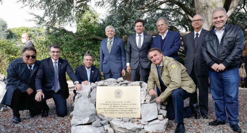 Presidente participa de homenagem a pracinhas mortos na 2ª Guerra