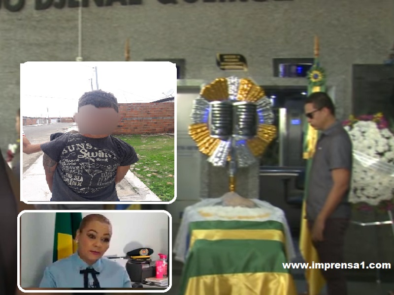 Adolescente que confessou ter atirado na Sgto. Eliane Costa sai da Fundação e não volta