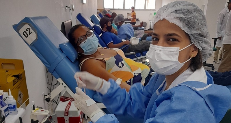 Hemose trabalha para conscientizar sobre doação de sangue