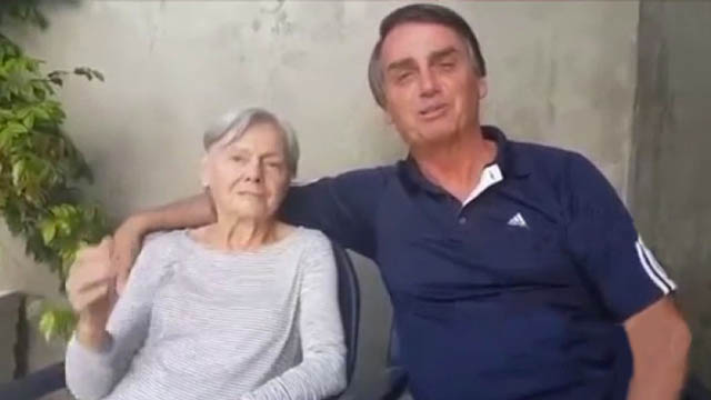 Mãe do presidente continua internada em Registro, no Vale do Ribeira