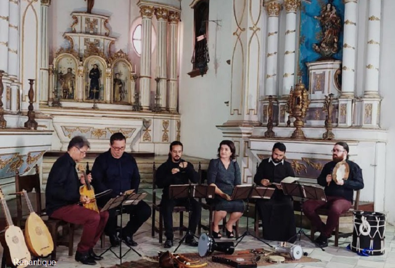 Música Antiga Renantique realiza concertos no Teatro Phoenix em Penedo/AL