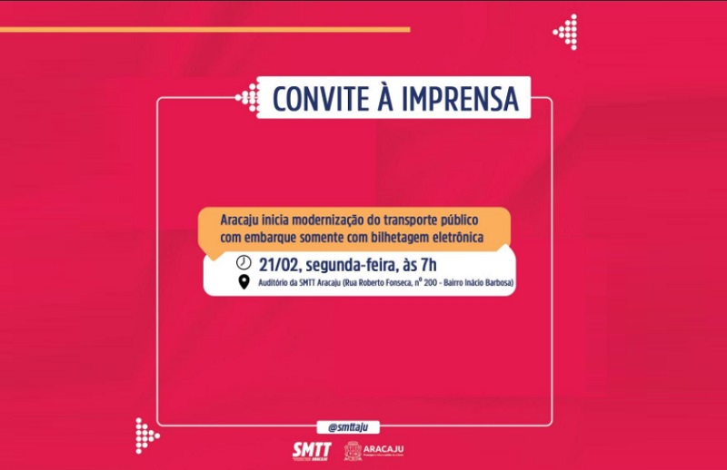 COLETIVA DE IMPRENSA: modernização do transporte público com bilhetagem eletrônica