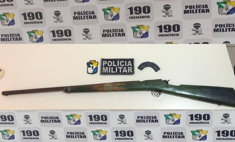 Homem é preso com espingarda em assentamento no município de Poço Redondo