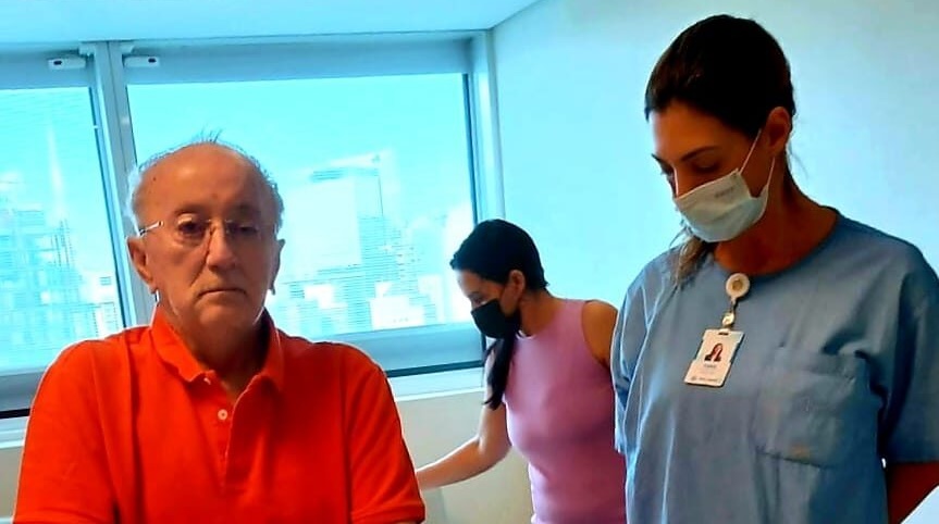 Luciano Bispo está de alta após procedimento cirúrgico