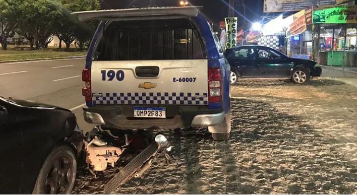 Polícia prende motorista embriagado portando arma de fogo no bairro Aeroporto