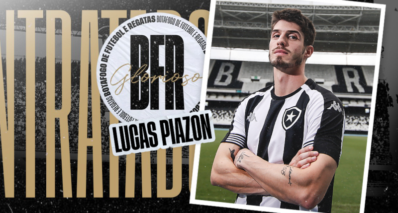 Meio-campista Lucas Piazon é o mais novo reforço do Botafogo